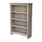 International Concepts Shaker Bookcase, 48"H, Washed Gray Taupe SH09-3224A - alternate 1